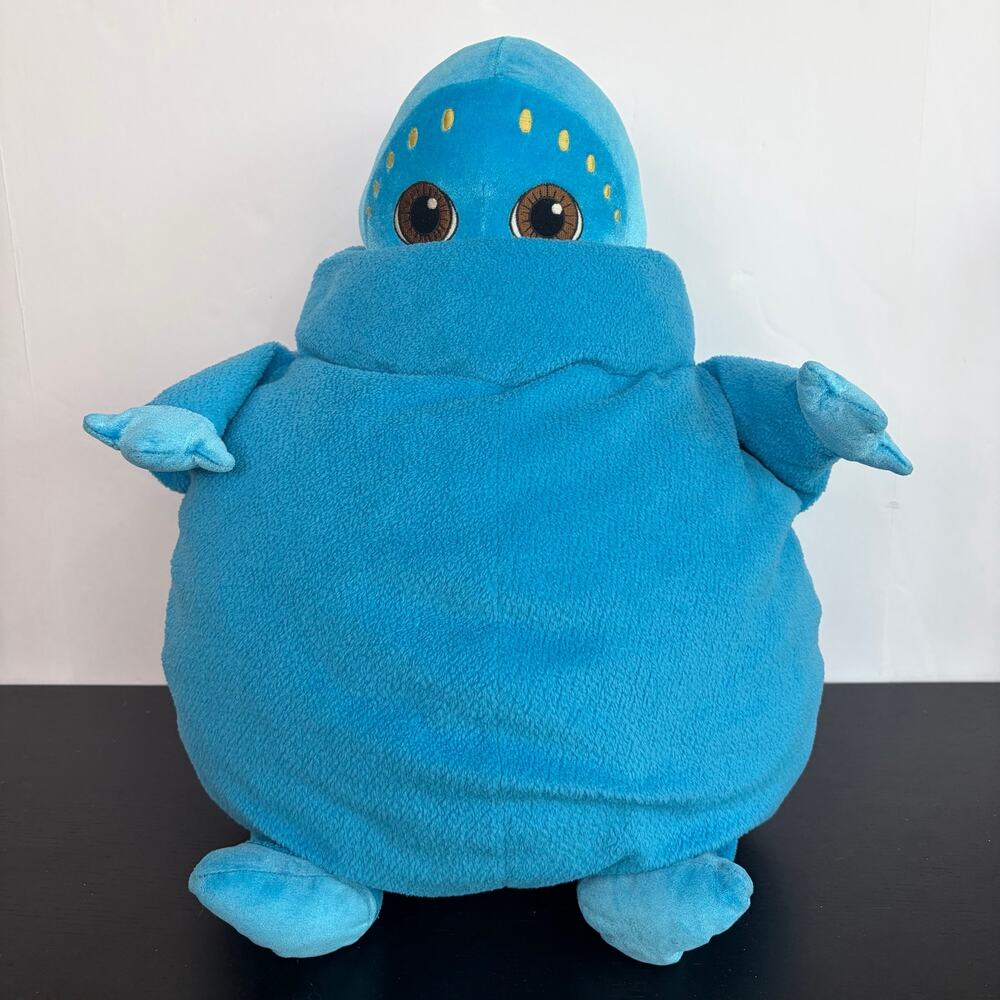 RARE 2004 Large 24" Jumbah BOOHBAH Blue Plush Pillow Vintage HTF Ragdoll Hasbro